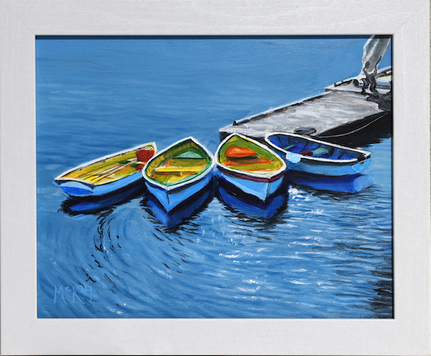 Click to view detail for Morning Moorings 8x10 $225